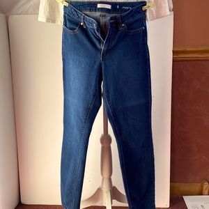 Size 8 Jean jeggings in dark blue